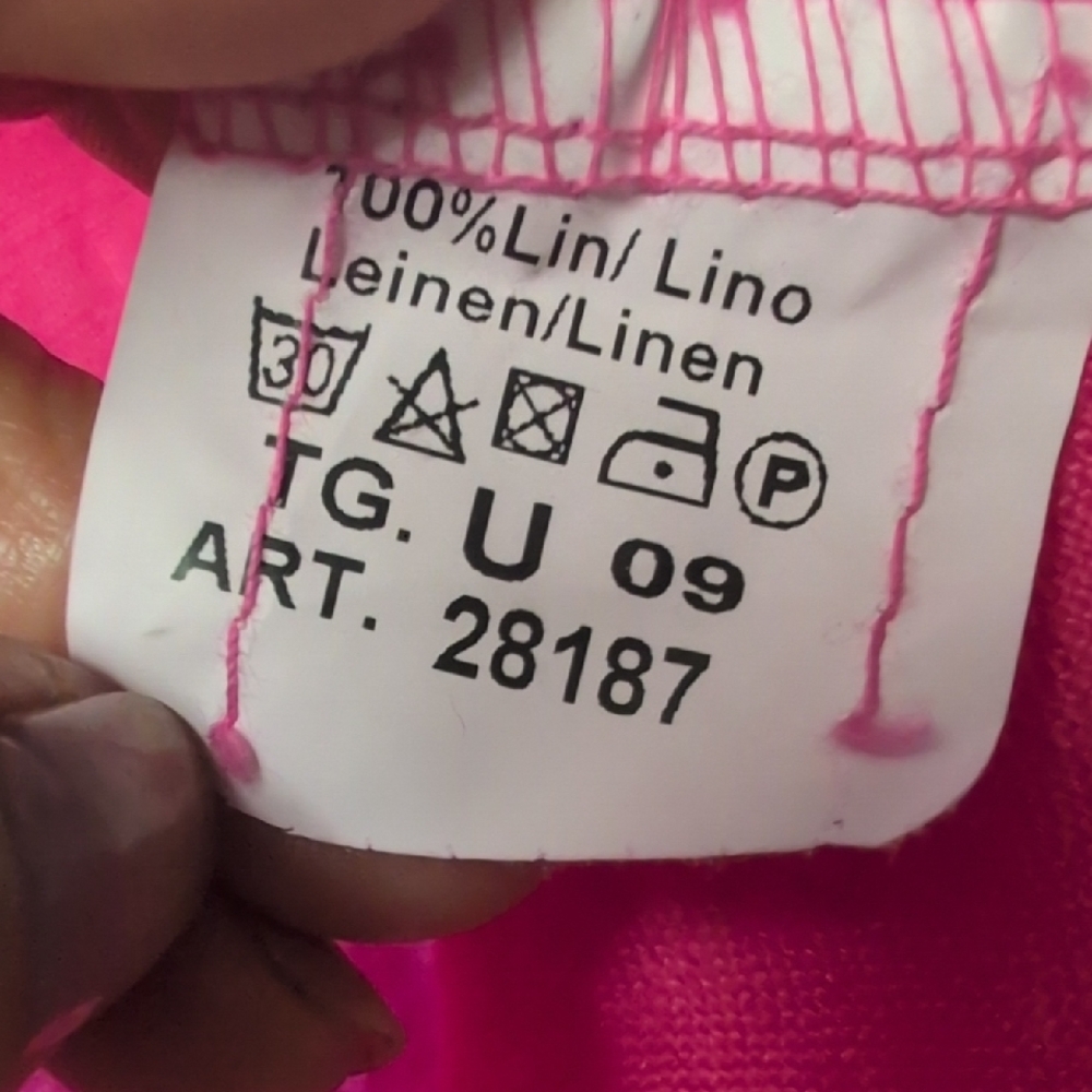 NWT 100 % Lino Made In Italy Linen Dress - Picture 8 of 11